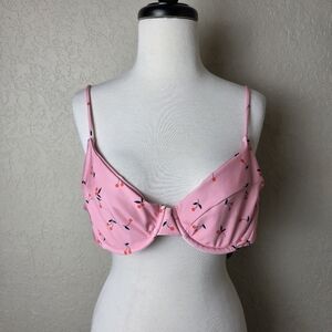 Skatie Cherry Bikini Set Swimwear Pink Size L